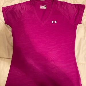 Under Armor Magenta Athletic Top